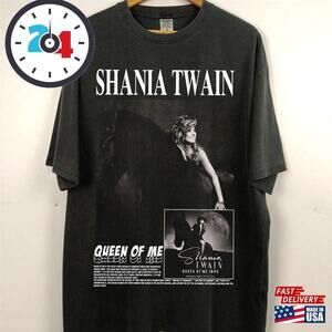 Shania Twain Concert  Queen Of Me Tshirt Retro T-Shirt